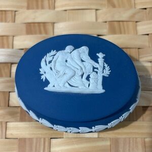 Wedgwood Classic Blue and White Ceramic Box